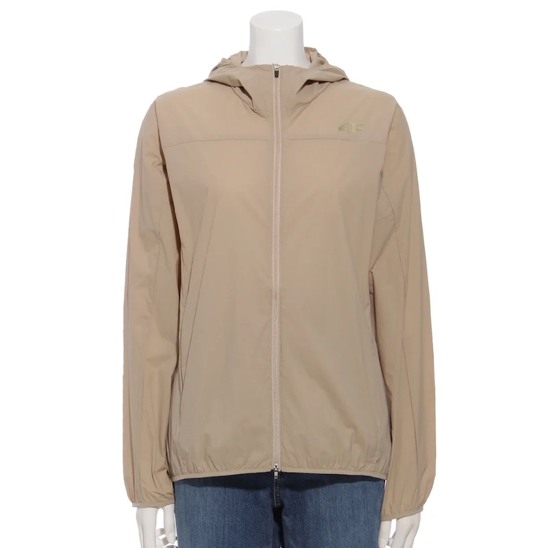サイズ：XL　4F レディース パーカー（BEIGE）