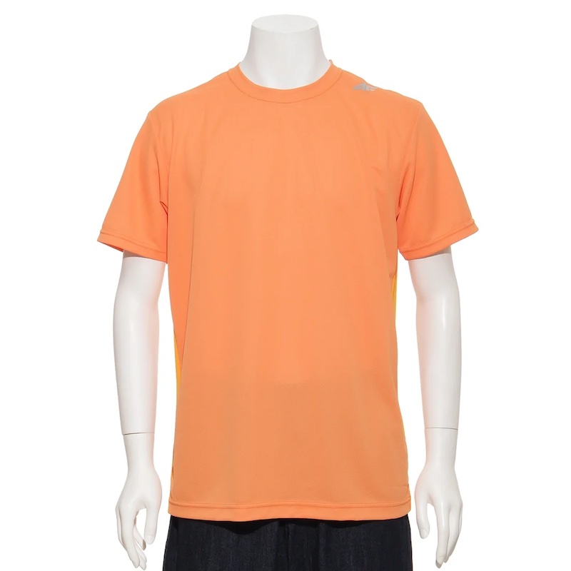 サイズ：M　4F メンズ クルーネックTシャツ（ORANGE）
