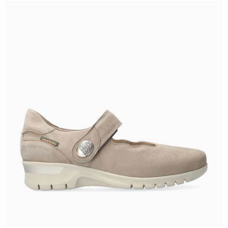 【UK4 Mobils レディースシューズ (LIGHT TAUPE)
