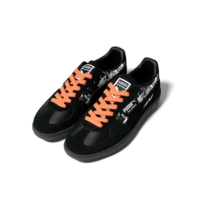 27.0cm プーマ × ブリーチ 【PUMA】 X 【BLEACH】メンズ – アニメ コラボレーション パルレモ【黒崎一護 PALERMO BLEACH BLACK MOON 403445-01】 (BLACK)