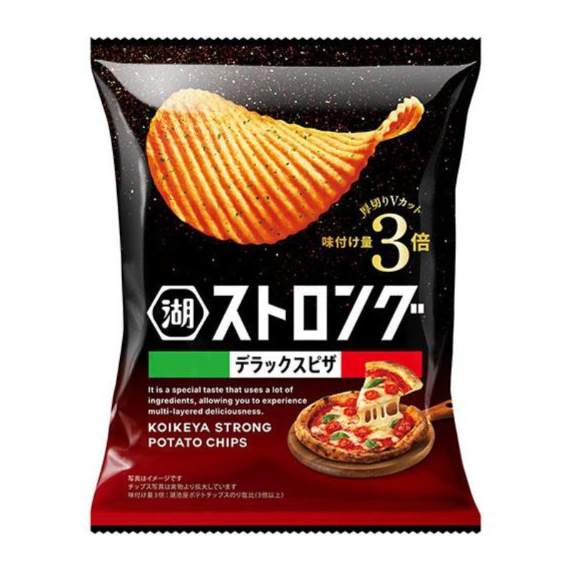 【JB直送品】湖池屋 ストロング デラックスピザ