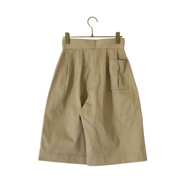 Tangent オリーヴグリーン　パンツ 2サイズ LENO DOUBLE BELTED GURKHA SHORT TROUSERS BEIGE