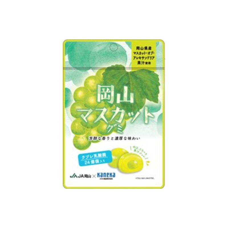 カネカ食品 JA岡山 岡山マスカットグミ ラブレ乳酸菌入