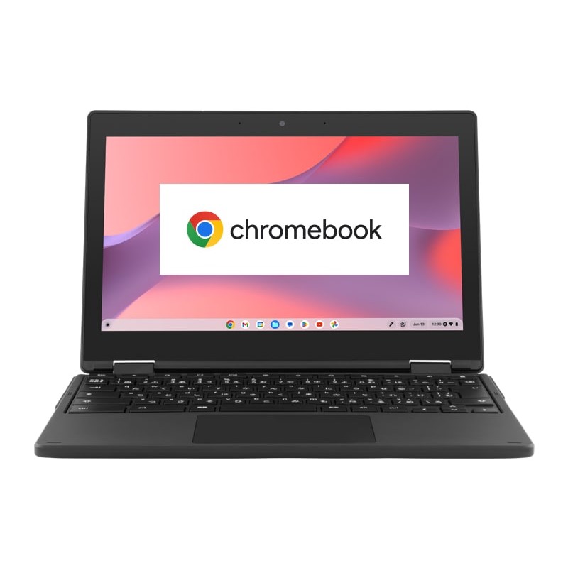 【直送品】11.6インチChromebook aiwa Chromebook S11 (Intel N100 QuadCore/4GB/64GB/ODDなし/ChromeOS/Officeなし/11.6型/解像度1366×768)