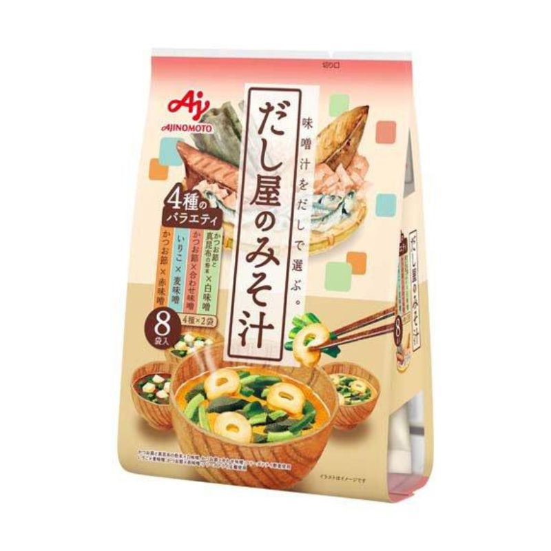 味の素 だし屋のみそ汁４種のバラエティセット