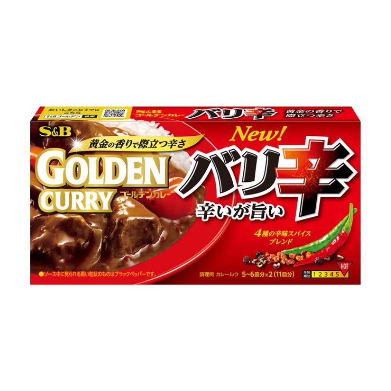エスビー食品 S&B ゴールデンカレー バリ辛