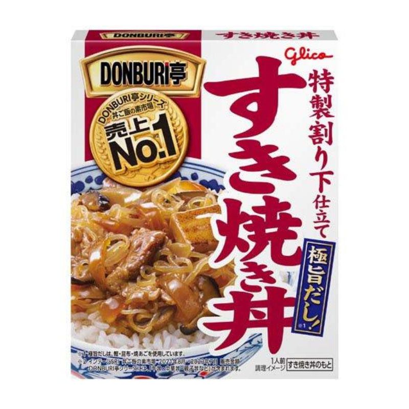 江崎グリコ DONBURI亭 すき焼き丼