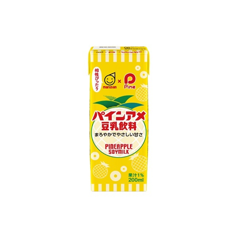 マルサンアイ 豆乳飲料パインアメ