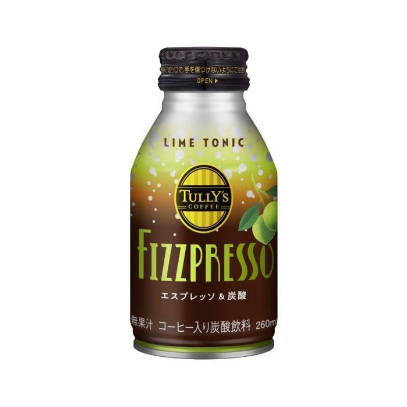 伊藤園 TULLY’S COFFEE FIZZPRESSO エスプレッソ＆炭酸 LIME TONIC