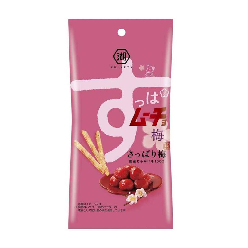 湖池屋 スリムバッグ スティックすっぱムーチョ さっぱり梅