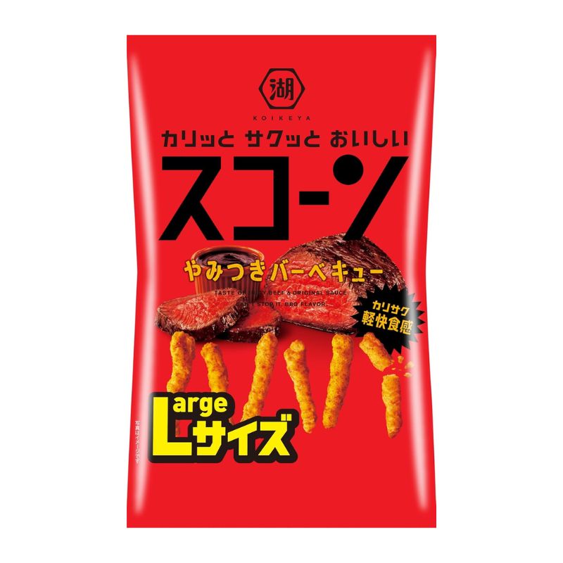 湖池屋 スコーン やみつきバーベキュー Largeサイズ