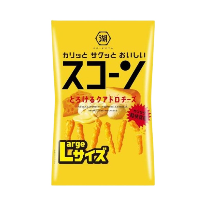 湖池屋 スコーン とろけるクアトロチーズ Largeサイズ