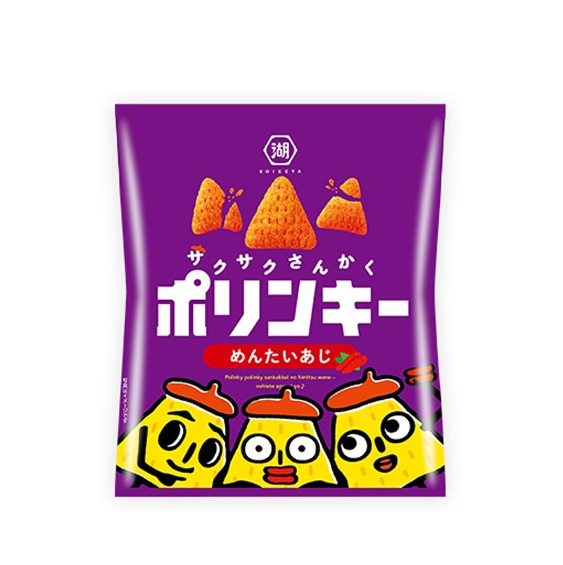 湖池屋　ポリンキー　めんたい