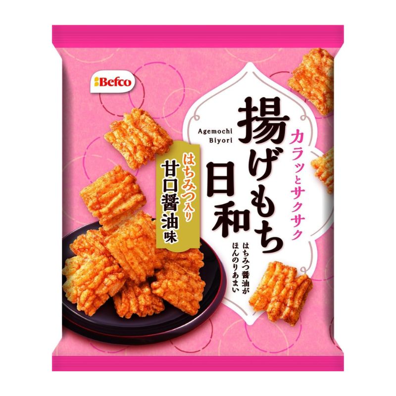 栗山米菓 揚げもち日和 甘口醤油味