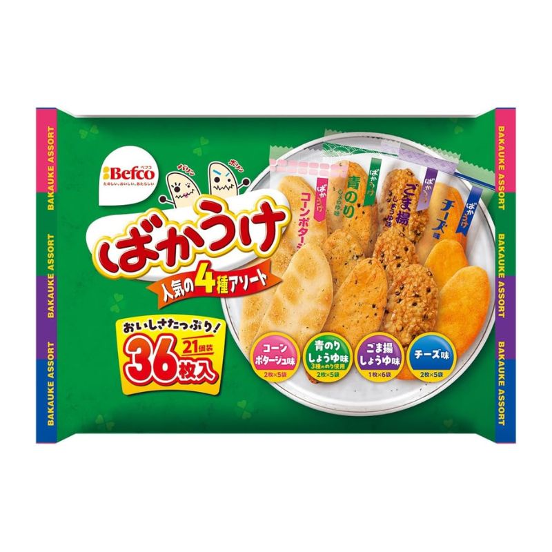 栗山米菓 ばかうけ 4種アソート