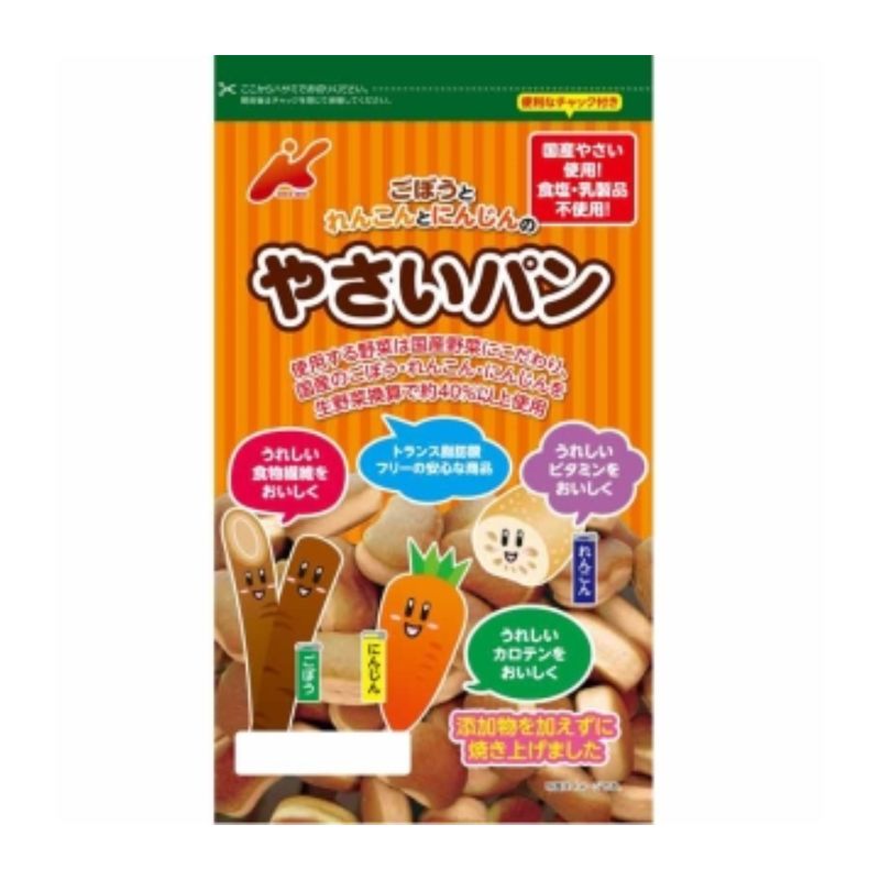 カネ増製菓 ごぼうとれんこんとにんじんのやさいパン