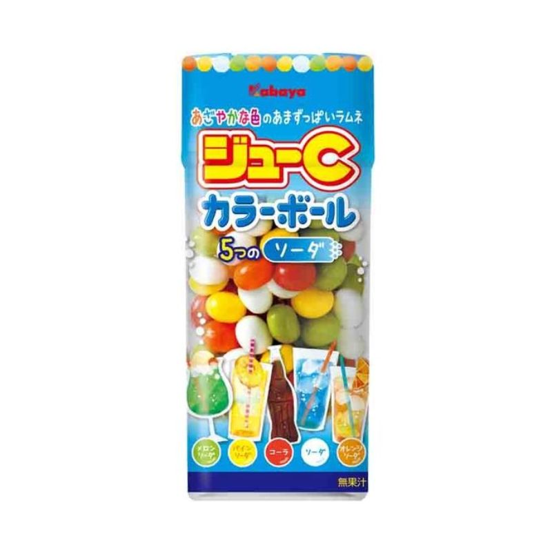 カバヤ食品 ジューCカラーボールソーダ