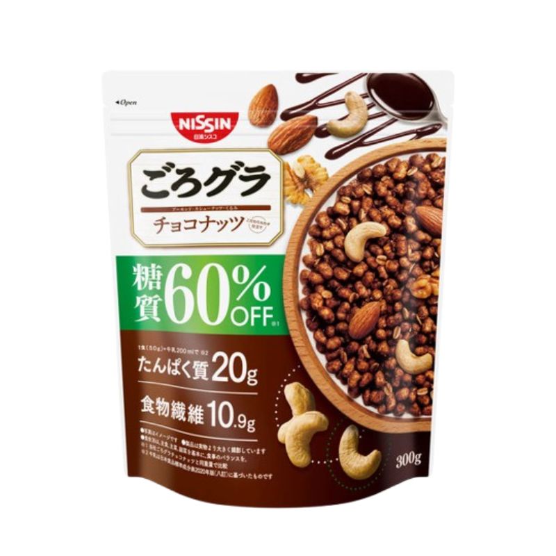 日清シスコ ごろグラ 糖質60%オフ チョコナッツ
