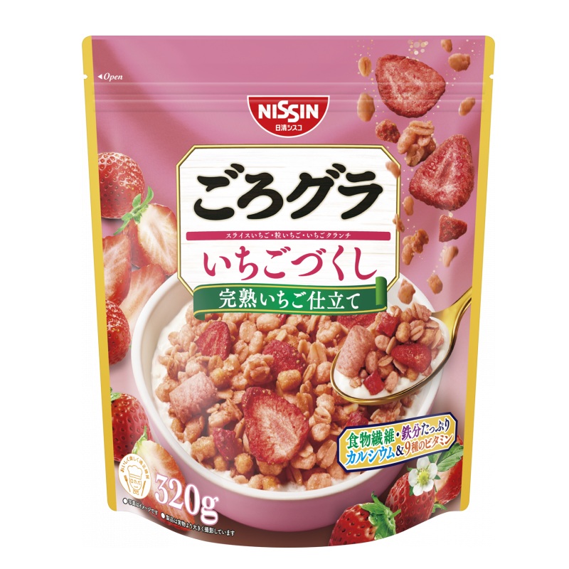 日清シスコ ごろグラ いちごづくし