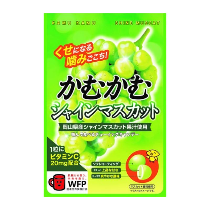 【JB直送品】三菱食品 かむかむシャインマスカット