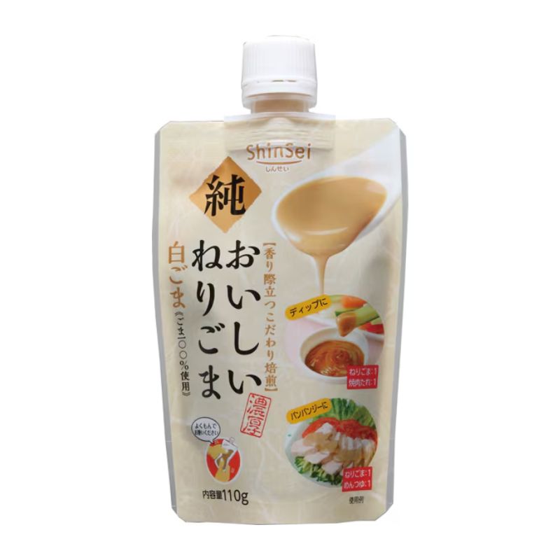 真誠 純おいしいねりごま 白パウチ