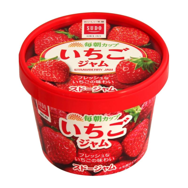 スドージャム 毎朝カップ いちごジャム