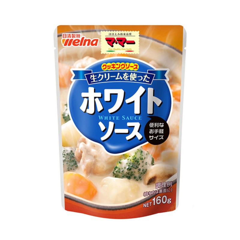 日清製粉ウェルナ マ・マー クッキングソース 生クリームを使ったホワイトソース
