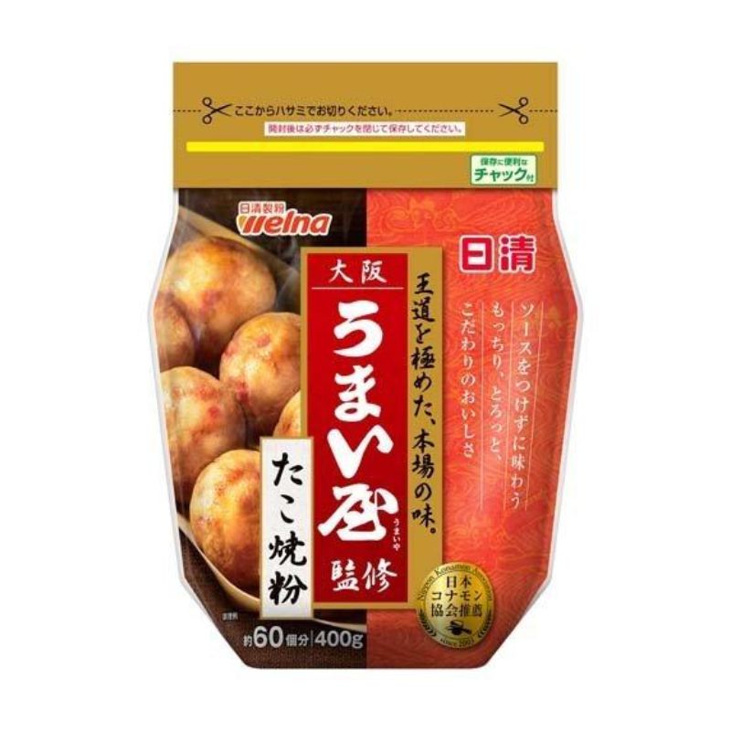 【JB直送品】日清製粉ウェルナ 大阪うまい屋監修 たこ焼粉