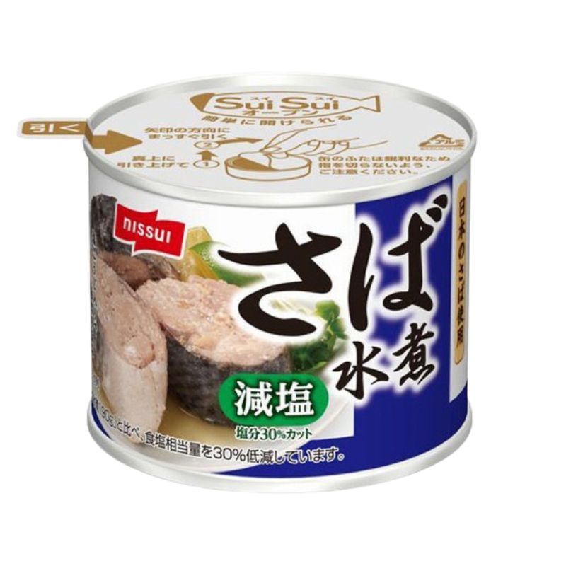ニッスイ さば水煮 減塩 スイスイオープン