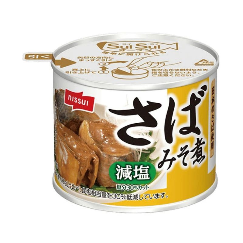 【JB直送品】ニッスイ Suisuiオープンさばみそ煮 減塩30%