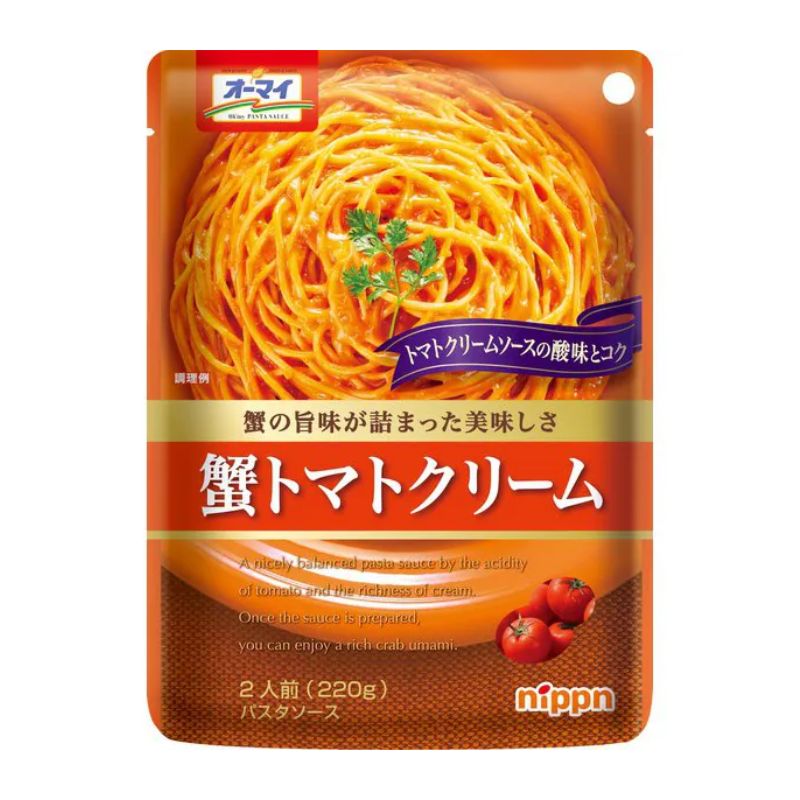 ニップン オーマイ 蟹トマトクリーム