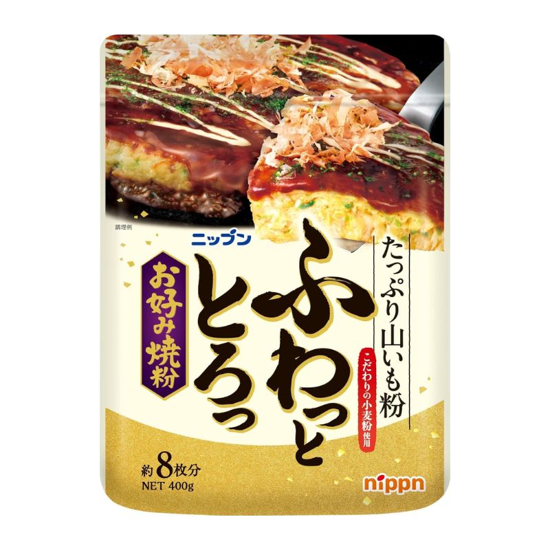 ニップン ふわっととろっお好み焼粉