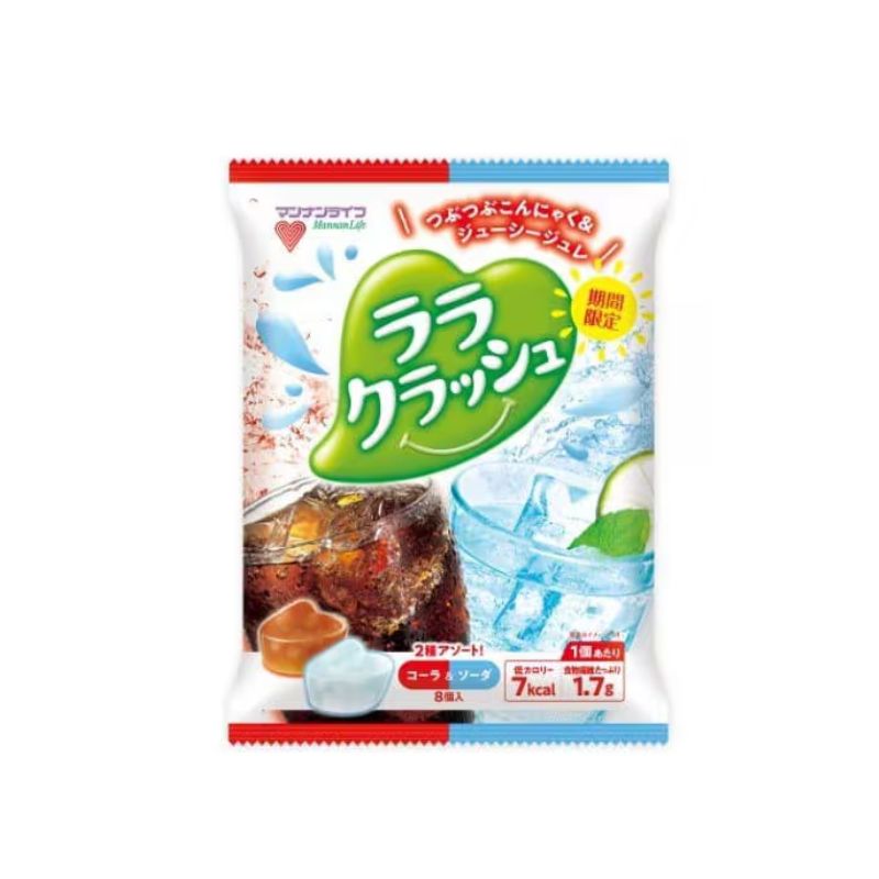 マンナンライフ ララクラッシュ アソート コーラ＆ソーダ