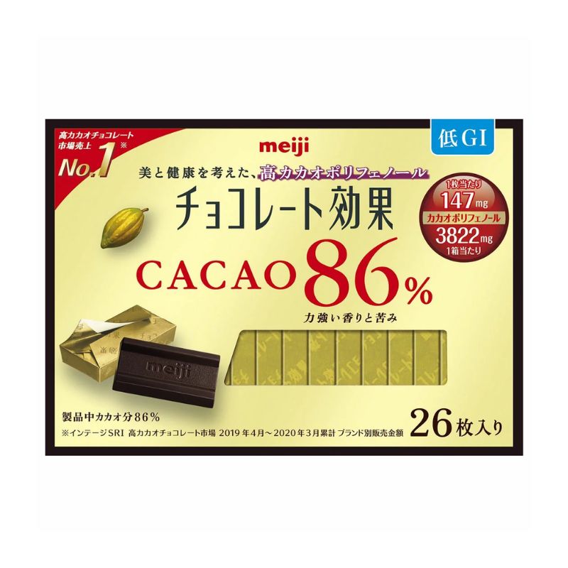 【訳あり】明治 チョコ効果 カカオ86％