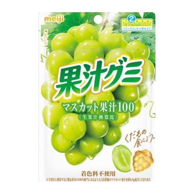 明治 果汁グミ　マスカット