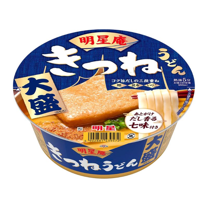 明星食品 明星庵きつねうどん大盛