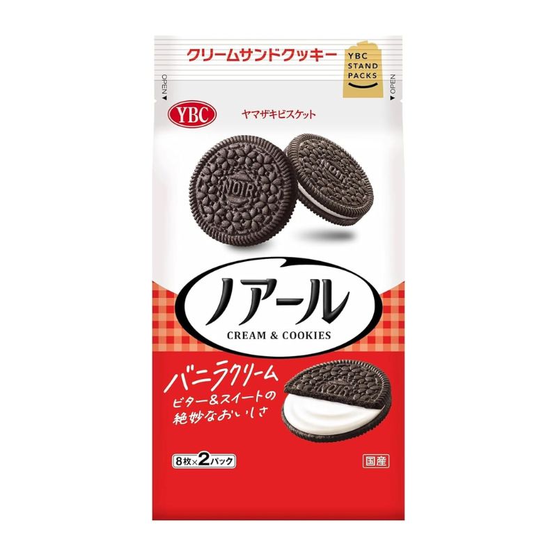 ヤマザキビスケット ノアール バニラクリーム