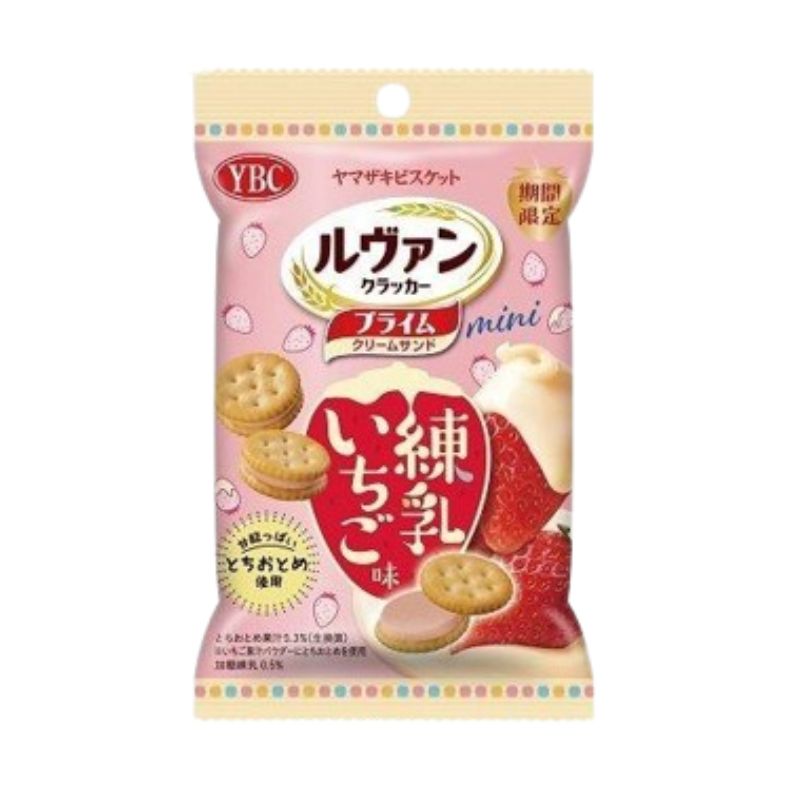 ヤマザキビスケット ルヴァン クラッカー プライムクリームサンドミニ 練乳いちご味