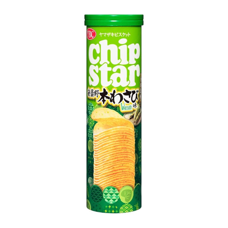 ヤマザキビスケット チップスター 安曇野本わさび味 Lサイズ