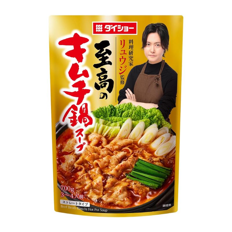 ダイショー 料理研究家リュウジ監修 至高のキムチ鍋スープ