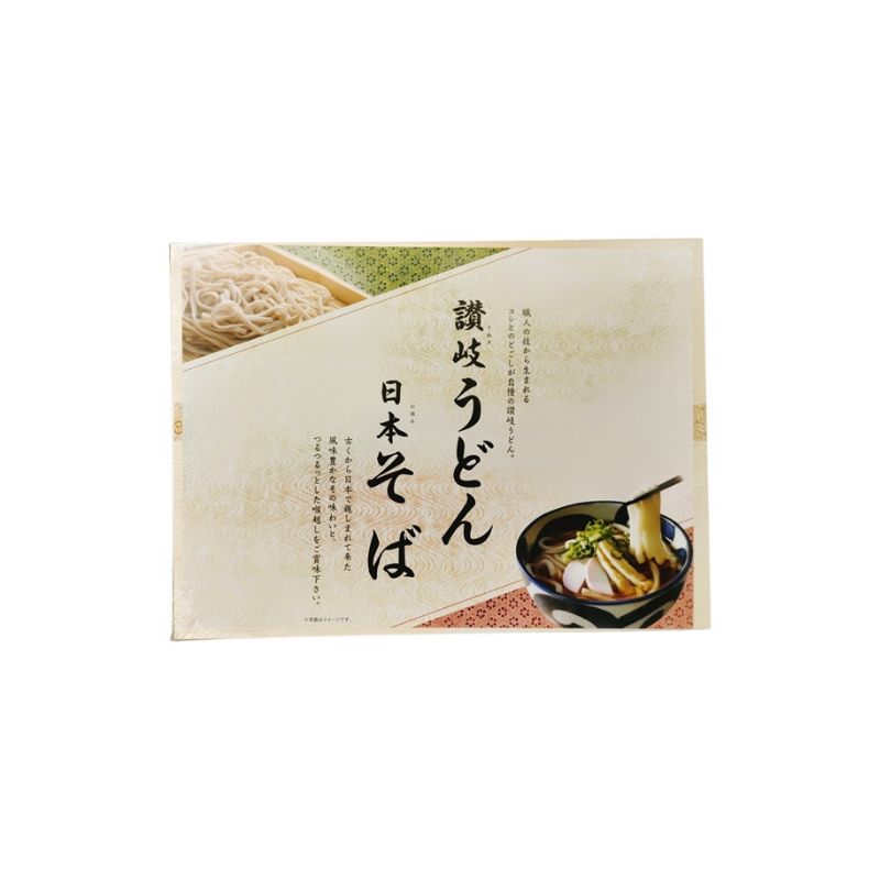 三盛物産 讃岐うどん・日本そば 8束セット CVQ－30S