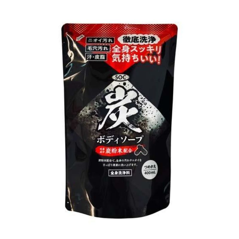 渋谷油脂 SOC 炭ボディソープ ヒノキの香り