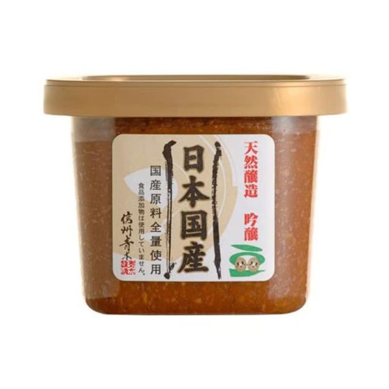 マルモ青木醸造 天然醸造 吟醸 日本国産 味噌