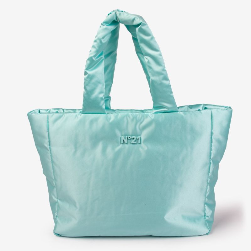 N21° トートバッグ ライトブルー