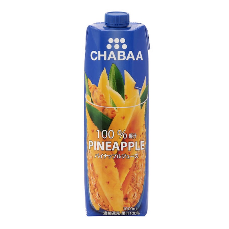 ハルナプロデュース CHABAA 100%ジュース パイナップル