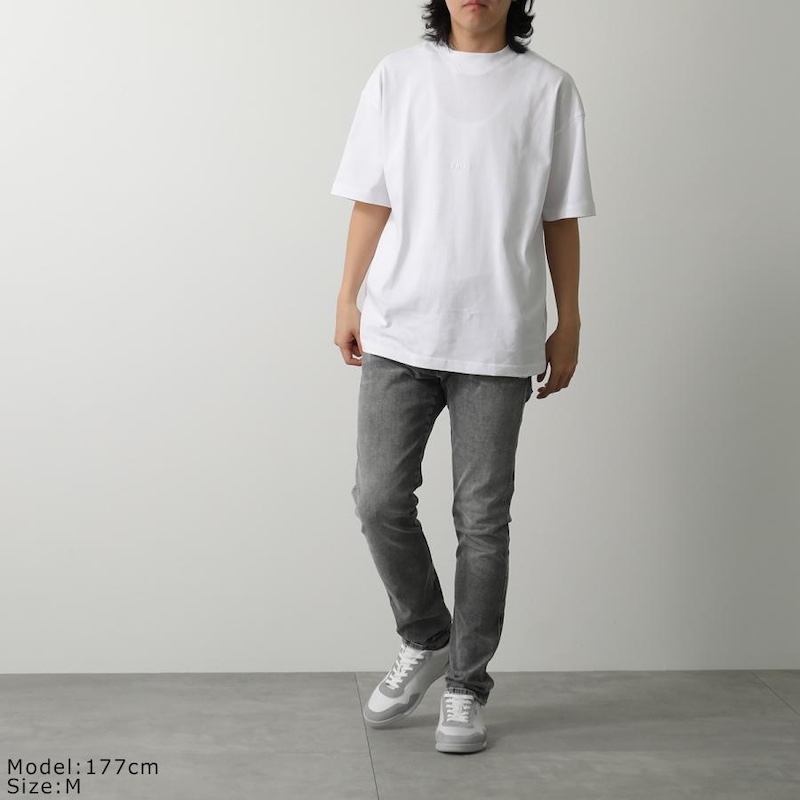 サイズ：S BALR. メンズ LOGO BOX T-SHIRT (Bright White