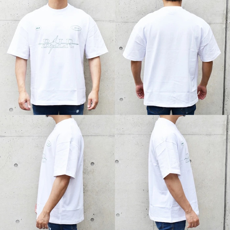 サイズ：XL BALR. メンズ PING BOX T-SHIRT (Bright White) | XL